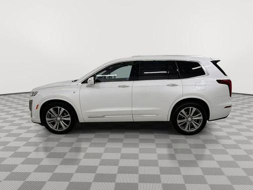 Crystal White Tricoat 2025 Cadillac XT6 Premium Luxury AWD