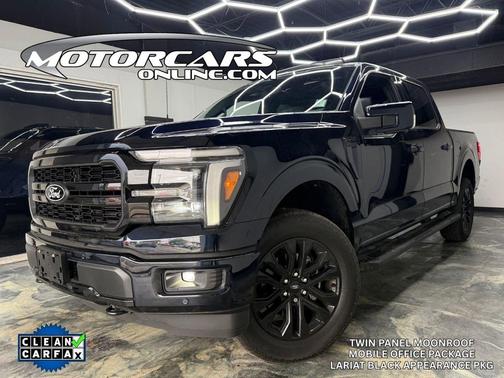Antimatter Blue Metallic 2026 Ford F-150 Lariat