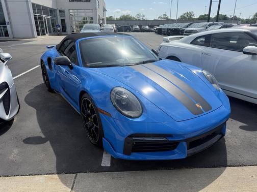 Shark Blue 2022 Porsche 911 Turbo S