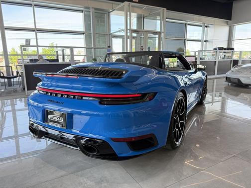Shark Blue 2022 Porsche 911 Turbo S