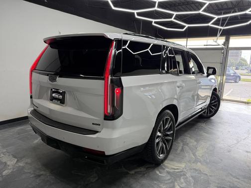 Crystal White Tricoat 2021 Cadillac Escalade Sport Platinum