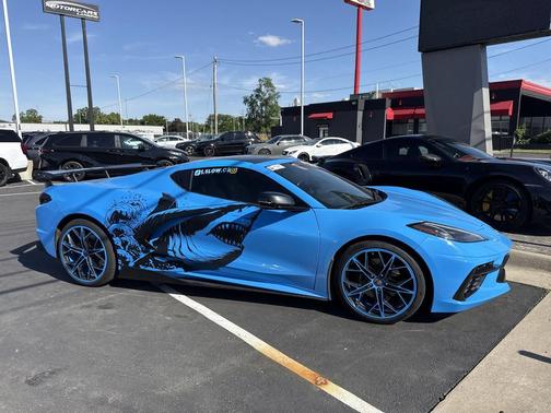 Rapid Blue 2023 Chevrolet Corvette Stingray w/1LT