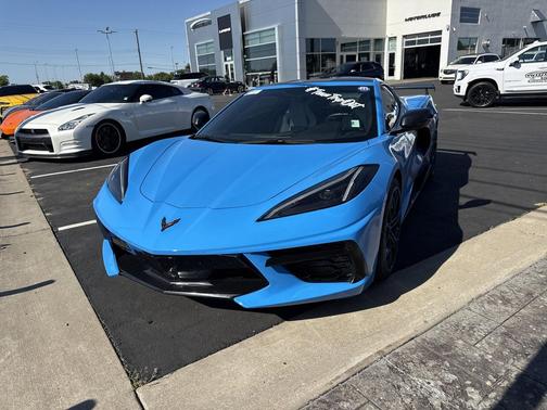 Rapid Blue 2023 Chevrolet Corvette Stingray w/1LT