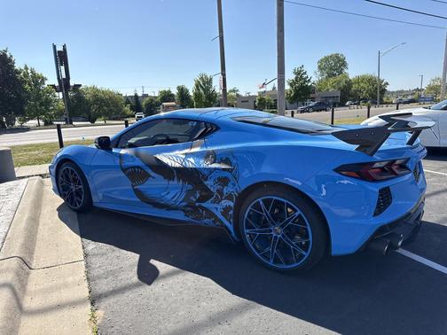 Rapid Blue 2023 Chevrolet Corvette Stingray w/1LT