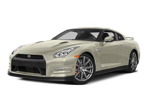Pearl White 2016 Nissan GT-R Black Edition