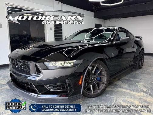 Shadow Black 2024 Ford Mustang Dark Horse Fastback