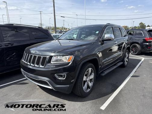 Brilliant Blk Crystal Prl 2016 Jeep Grand Cherokee Limited