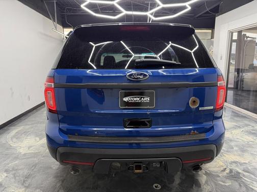 Blue 2015 Ford Utility Police Interceptor Base