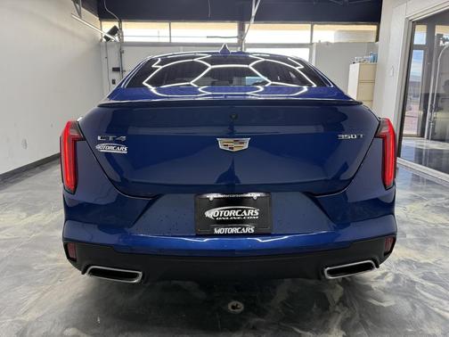 Wave Metallic 2023 Cadillac CT4 Premium Luxury