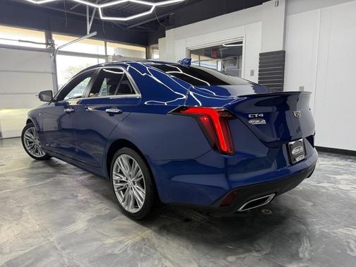 Wave Metallic 2023 Cadillac CT4 Premium Luxury