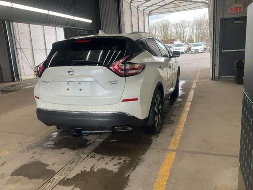 Pearl White 2017 Nissan Murano Platinum