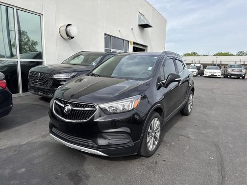 Ebony Twilight Metallic 2017 Buick Encore Preferred