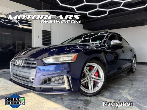 Navarra Blue Metallic 2018 Audi S5 3.0T Premium Plus