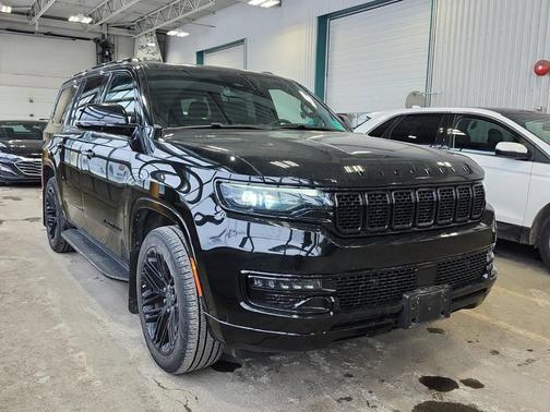 River Rock Blue 2023 Jeep Wagoneer Series II Carbide