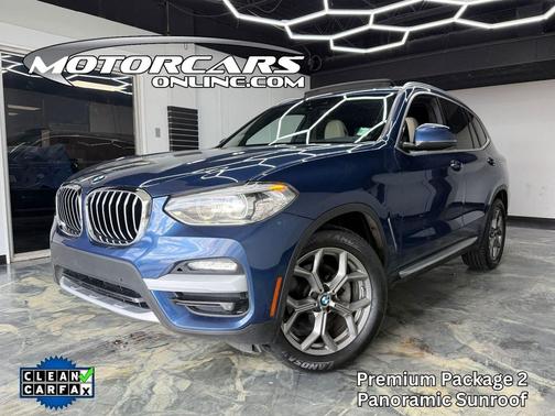 Black Sapphire Metallic 2022 BMW X3 xDrive30i