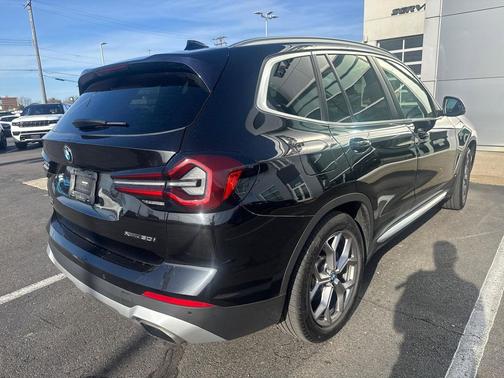 Black Sapphire Metallic 2022 BMW X3 xDrive30i