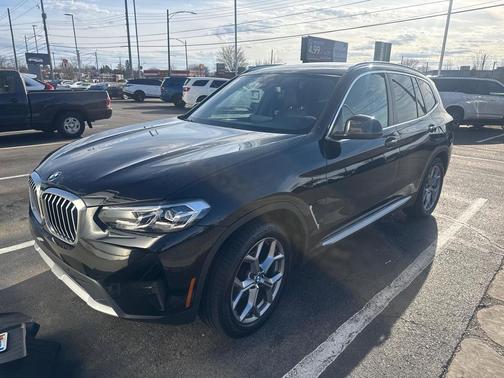 Black Sapphire Metallic 2022 BMW X3 xDrive30i
