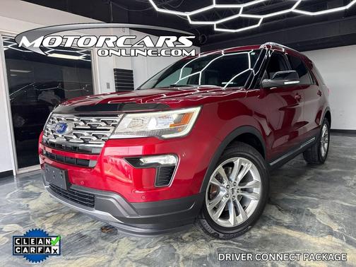 Ruby Red Metallic Tinted Clearcoat 2018 Ford Explorer XLT
