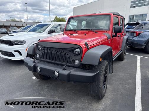 Firecracker Red Clearcoat 2016 Jeep Wrangler Unlimited Sport