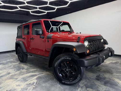 Firecracker Red Clearcoat 2016 Jeep Wrangler Unlimited Sport