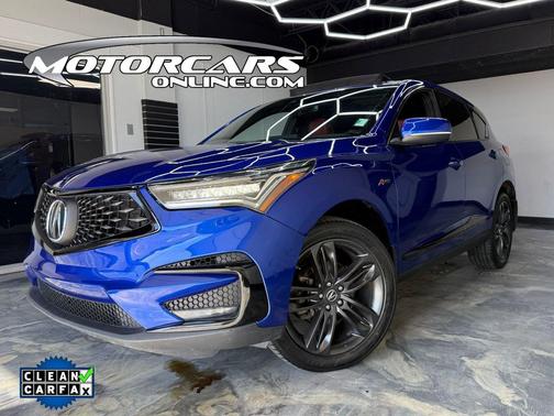 Apex Blue Pearl 2021 Acura RDX A-Spec