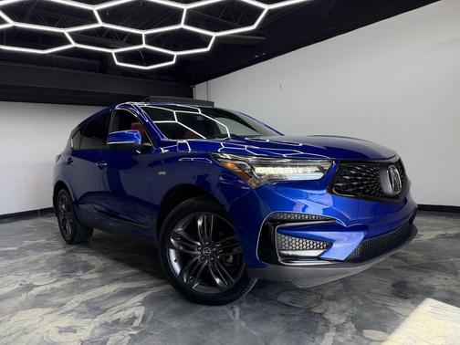 Apex Blue Pearl 2021 Acura RDX A-Spec