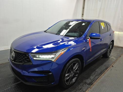 Apex Blue Pearl 2021 Acura RDX A-Spec