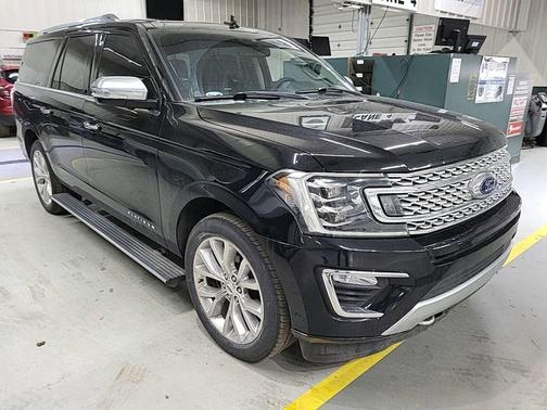 Shadow Black 2018 Ford Expedition Max Platinum