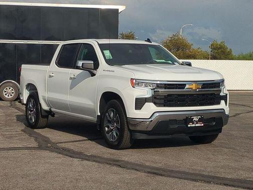 Summit White 2026 Chevrolet Silverado 1500 LT