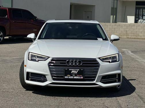 Glacier White 2017 Audi A4 2.0T Premium Plus