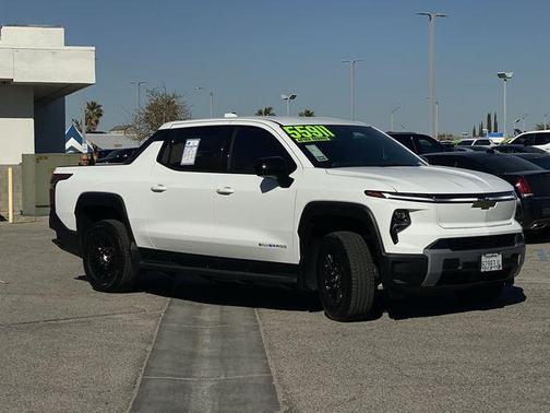 Summit White 2026 Chevrolet Silverado EV LT