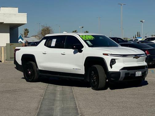 Summit White 2026 Chevrolet Silverado EV LT