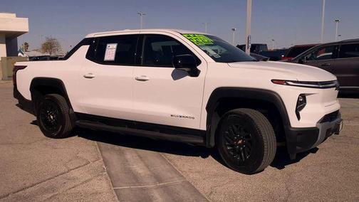 Summit White 2026 Chevrolet Silverado EV LT