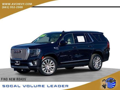 Midnight Blue Metallic 2023 GMC Yukon Denali