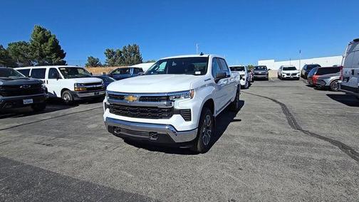 Summit White 2026 Chevrolet Silverado 1500 LT