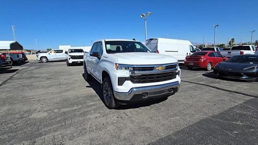 Summit White 2026 Chevrolet Silverado 1500 LT