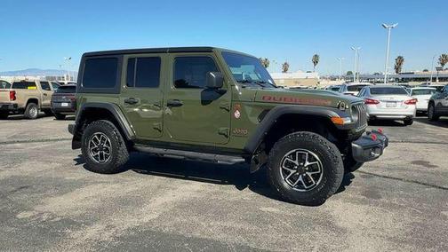 Sarge Green Clearcoat 2024 Jeep Wrangler Rubicon