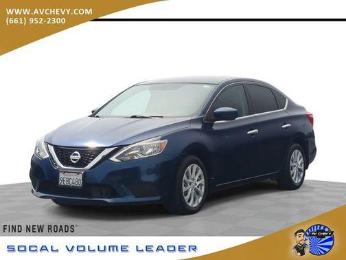 Deep Blue Pearl 2019 Nissan Sentra SV