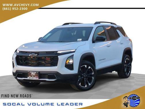 Polar White Tricoat 2026 Chevrolet Equinox AWD RS