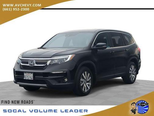 Crystal Black Pearl 2022 Honda Pilot 2WD EX-L