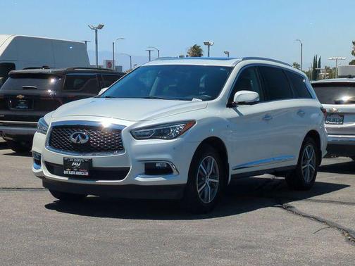 Majestic White 2020 INFINITI QX60 Luxe