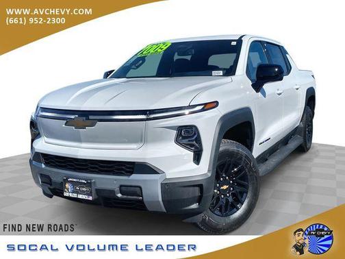 Summit White 2026 Chevrolet Silverado EV LT