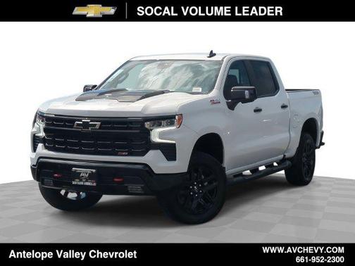 Summit White 2026 Chevrolet Silverado 1500 LT Trail Boss