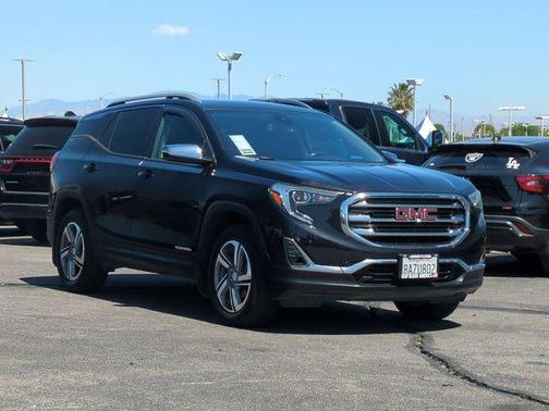 Ebony Twilight Metallic 2018 GMC Terrain SLT