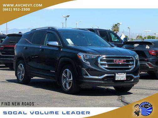 Ebony Twilight Metallic 2018 GMC Terrain SLT