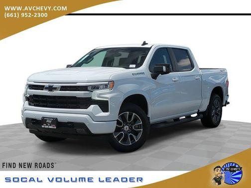 Summit White 2026 Chevrolet Silverado 1500 RST
