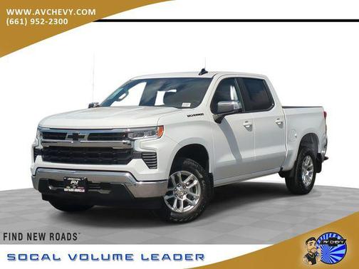 Summit White 2026 Chevrolet Silverado 1500 LT