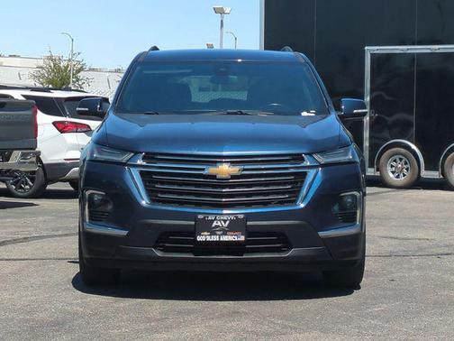Northsky Blue Metallic 2023 Chevrolet Traverse LT Cloth