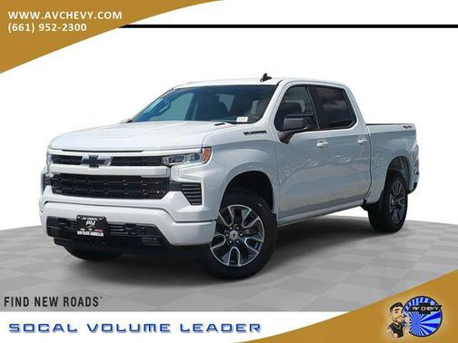 Summit White 2026 Chevrolet Silverado 1500 RST