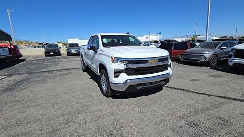 Summit White 2026 Chevrolet Silverado 1500 LT